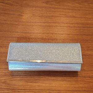 Lulu Townsend Silver Clutch Bag
